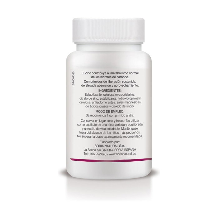Soria Natural Zinc 200 comprimidos de 350 mg