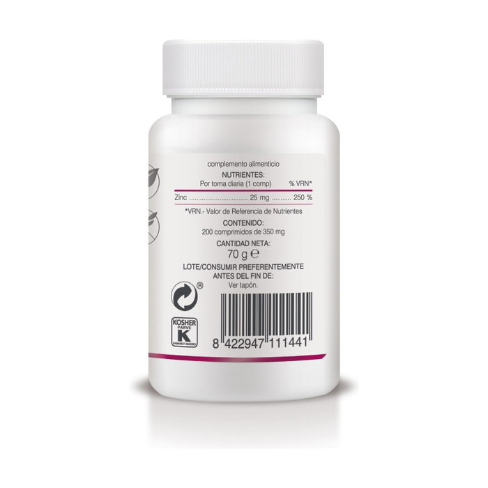 Soria Natural Zinc 200 comprimidos de 350 mg