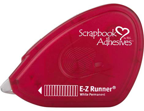 Scrapbook Adhesives by 3L Adhesivo tiras pre cortadas Dispensador un solo uso 10m