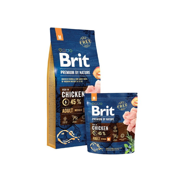 Brit Premium By Nature Adult Medium 15kg