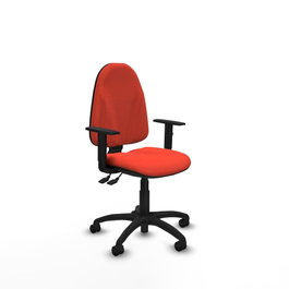 PIQUERAS Y CRESPO Silla de oficina Algarra Naranja oscuro