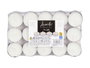 ACORDE Set de 30 Tealights Blanco-Plata 4 Horas
