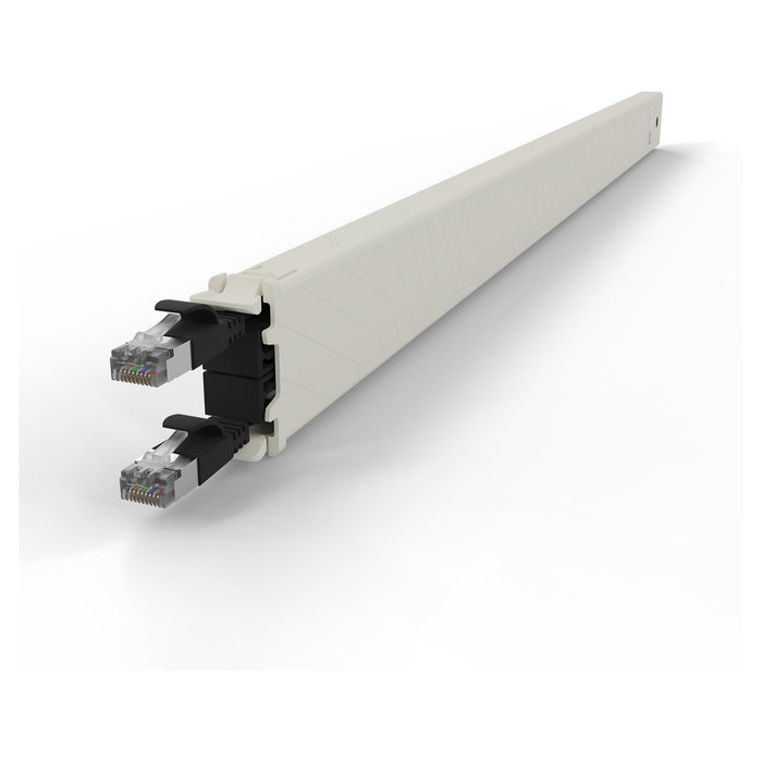 Patchbox patchbox.one Kupferkassette 30RU (1.8 m) Cat. 6a U/FTP PoE Negro - Panel de Conexión de Cobre para Rack de 30U