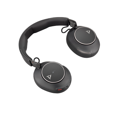 HP Poly Voyager Surround 80 UC Microsoft Teams Certified USB-C Headset Negro con Adaptador USB-C/A