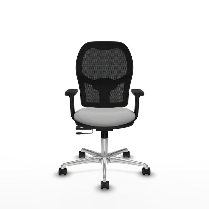 PIQUERAS Y CRESPO Silla de oficina Jorquera Gris claro/Negro PIQUERAS Y CRESPO Silla de oficina Jorquera Gris claro/Negro
