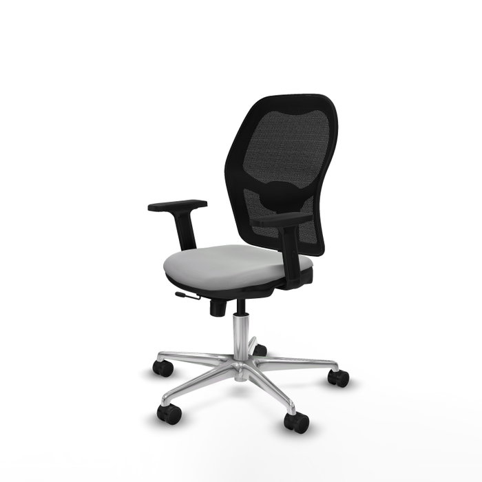PIQUERAS Y CRESPO Silla de oficina Jorquera Gris claro/Negro PIQUERAS Y CRESPO Silla de oficina Jorquera Gris claro/Negro
