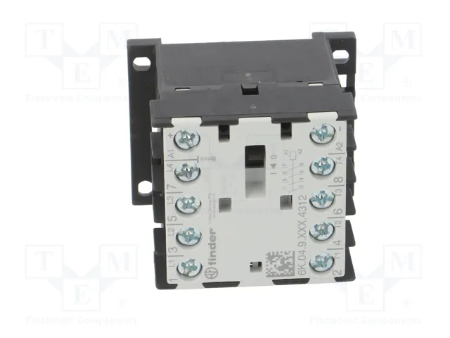 FINDER Contactor 4-polar 24VDC 12A Serie 6K FINDER Contactor 4-polar 24VDC 12A Serie 6K
