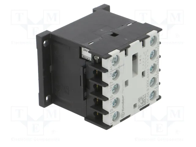 FINDER Contactor 4-polar 24VDC 12A Serie 6K FINDER Contactor 4-polar 24VDC 12A Serie 6K