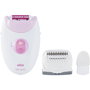 Braun Silk-épil 3 3-031 Blanco/Lila con cable y 3 accesorios