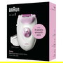 Braun Epilator Silk-épil 3-031/224963 para Mujer - Color Rosa