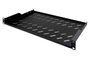 Digitus Estante 1HE para armarios de 19 pulgadas, 45x483x250mm, Negro