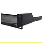 Digitus Fachboden 1HE Estante para Rack 483mm (19") 1U Negro hasta 15kg 483x250x44mm