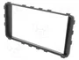 ACV Bastidor de montaje de radio para Toyota Yaris (XP9) 2006-2011, 2 DIN, Negro