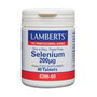 LAMBERTS Selenio 200 µg (L-Selenometionina) 60 Tabletas