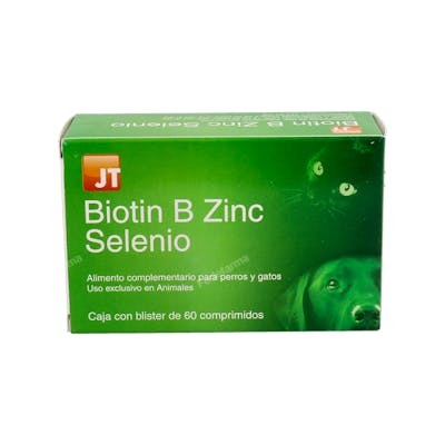 JT Pharma Biotin B Zinc Selenio 60 Comprimidos