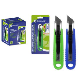 Bismark 326994 Cutter Profesional con Hoja Retractil Automatica