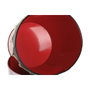 DKD Home Decor Set de 2 Cajas Metálicas Surtidas Rojo y Blanco