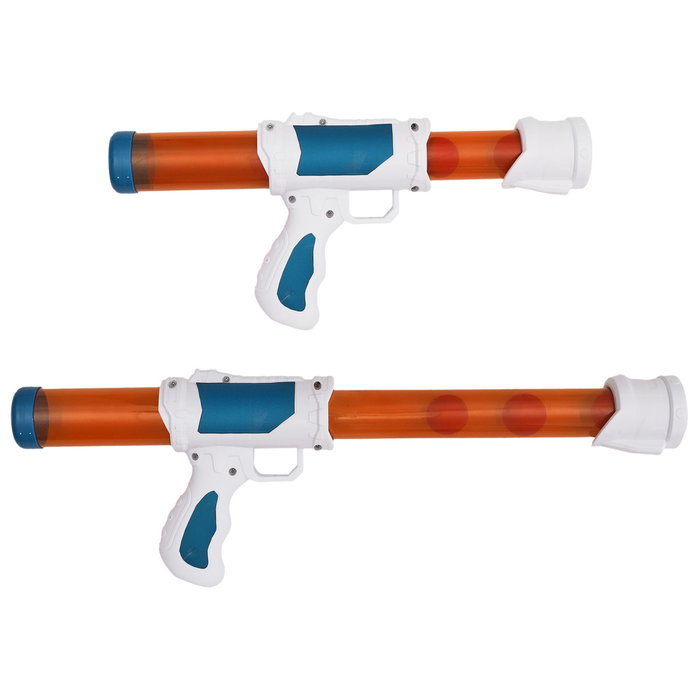 Mister Gadget Pistola de Bolas de Espuma Jeux Outdoor - 12 Bolas de Espuma - 32x15x5 cm