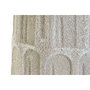 DKD Home Decor Jarrón de Resina Rugoso Blanco 18x18x52 cm