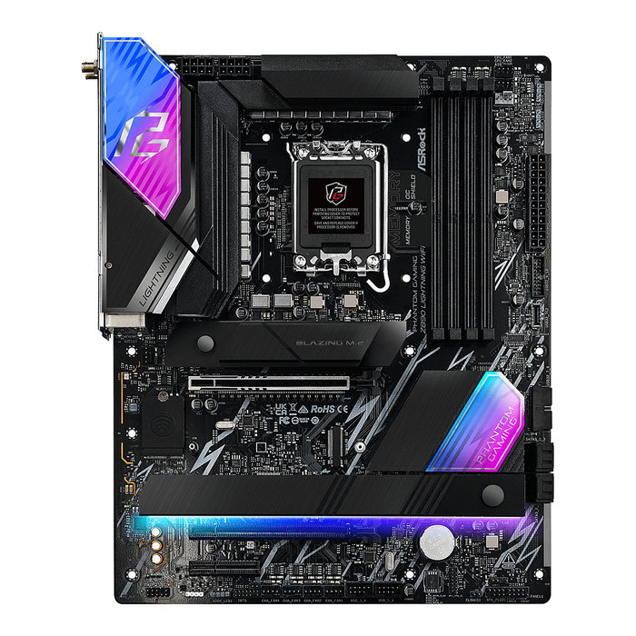 ASRock Z890 Phantom Gaming Lightning Wifi DDR5 ATX Intel Core Ultra Z890 para PC