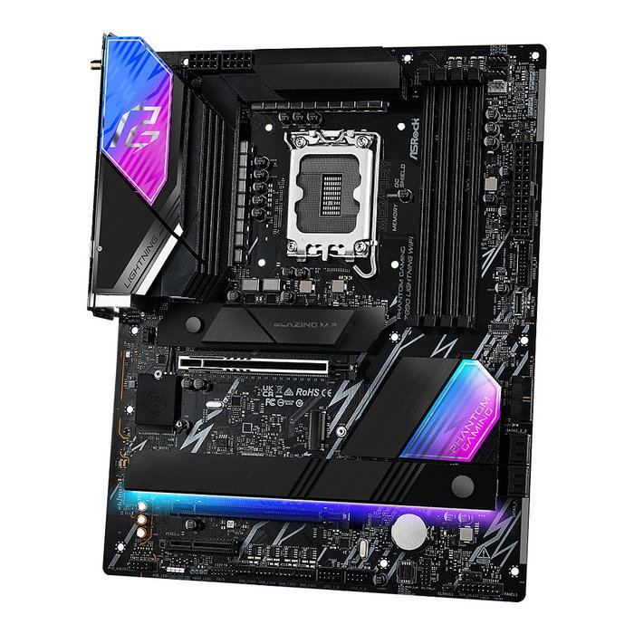 ASRock Z890 Phantom Gaming Lightning Wifi DDR5 ATX Intel Core Ultra Z890 para PC