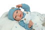 Muñecas Arias Muñeca Reborn 40 cm Cairo Azul con Manta