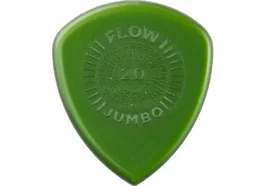 Dunlop Grip Flow Jumbo - Púa para guitarra de 2.0 mm - Pack de 12 unidades - Púas / uñetas Dunlop