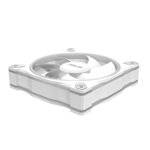 ASUS Prime MR120 ARGB Ventilador de Carcasa Blanco 120 mm PWM