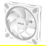 ASUS PRIME MR120 ARGB Ventilador para PC 120mm Blanco, 1600 RPM, PWM, 58 CFM, 21 dB