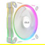 ASUS PRIME MR120 ARGB Ventilador para PC 120mm Blanco, 1600 RPM, PWM, 58 CFM, 21 dB