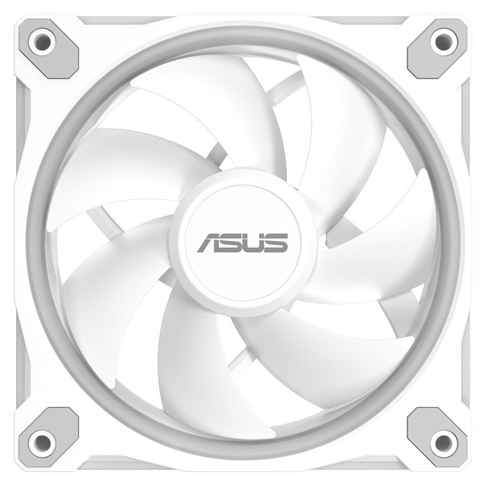 ASUS PRIME MR120 ARGB Ventilador para PC 120mm Blanco, 1600 RPM, PWM, 58 CFM, 21 dB
