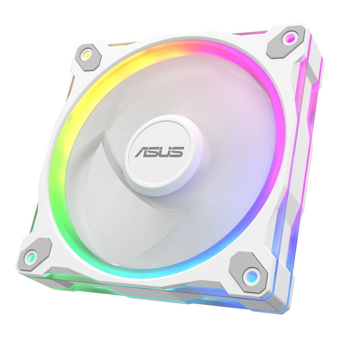 ASUS Prime MR120 ARGB Ventilador de Carcasa Blanco 120 mm PWM