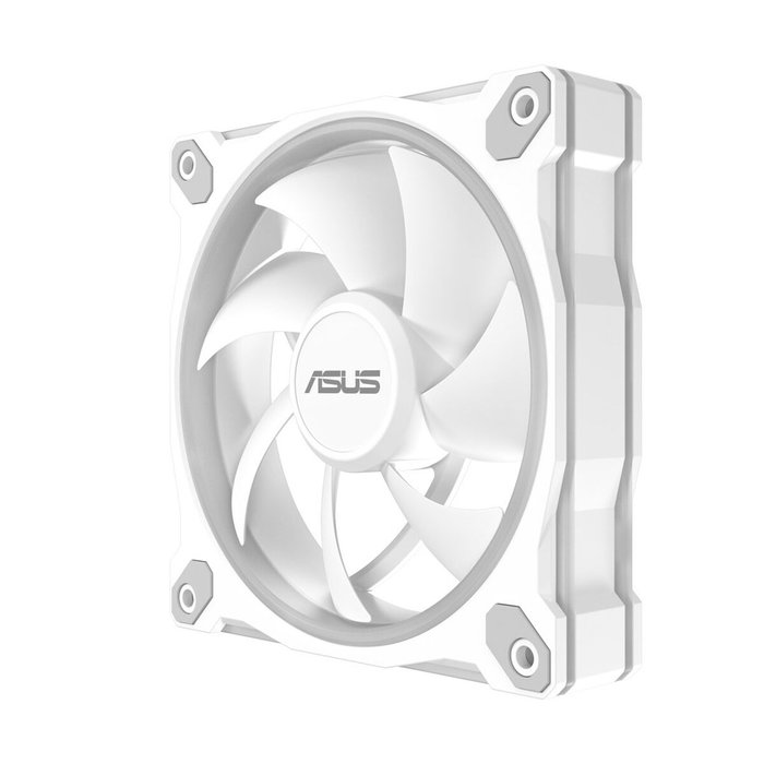ASUS Prime MR120 ARGB Ventilador de Carcasa Blanco 120 mm PWM