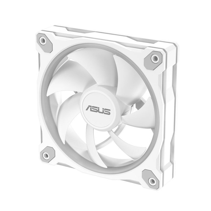 ASUS Prime MR120 ARGB Ventilador de Carcasa Blanco 120 mm PWM