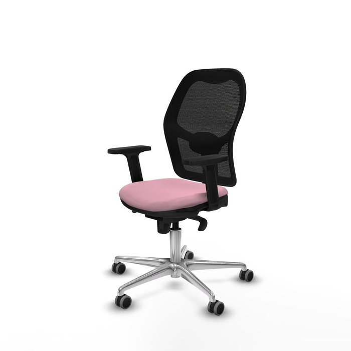 PIQUERAS Y CRESPO Silla de oficina Jorquera Rosa y Negra PIQUERAS Y CRESPO Silla de oficina Jorquera Rosa y Negra