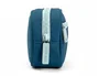 Liderpapel Estuche portatodo Duo 2 cremalleras azul oscuro