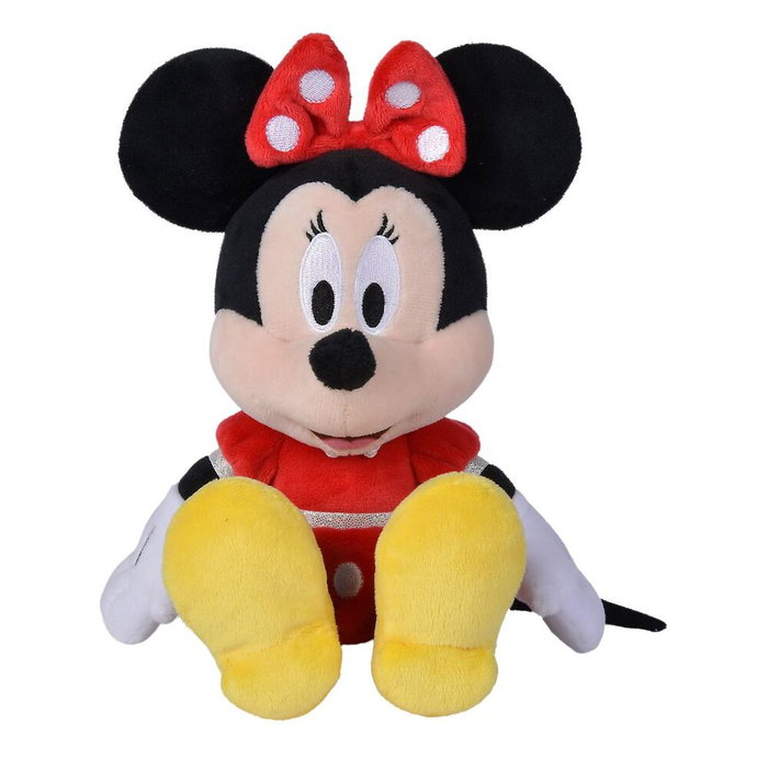 Simba Peluche Minnie con Vestido Rojo 35 cm