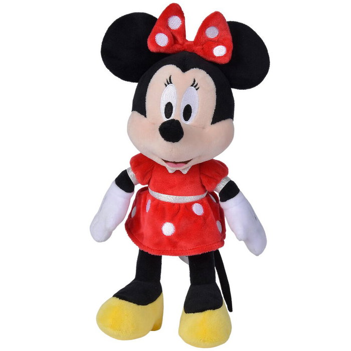 Simba Peluche Minnie con Vestido Rojo 35 cm