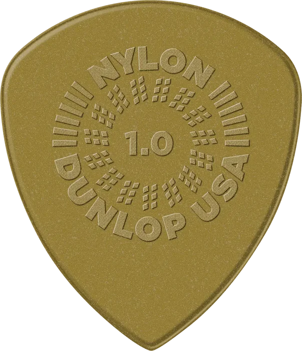 Dunlop Flow - Pack de 12 púas de Nylon - Grosor 1.00mm - Referencia 1,00Mm