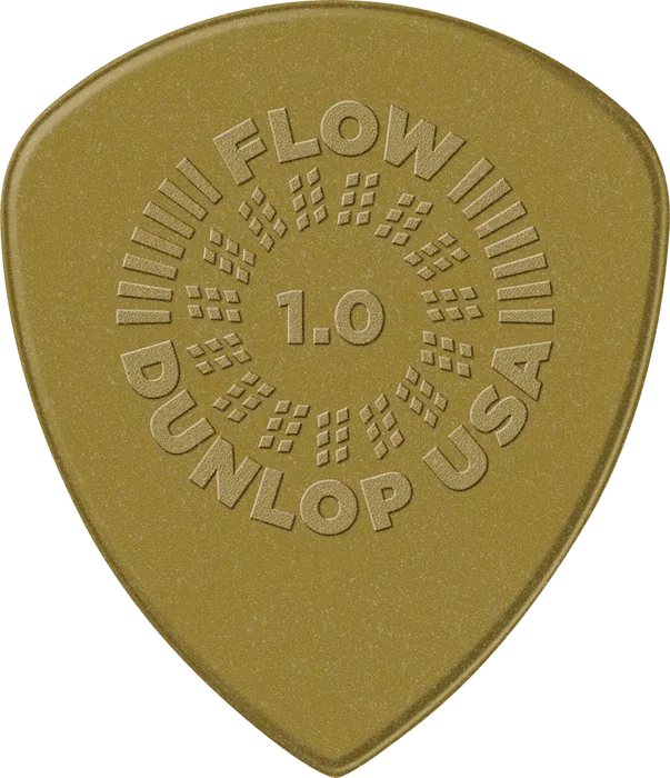 Dunlop Flow - Pack de 12 púas de Nylon - Grosor 1.00mm - Referencia 1,00Mm