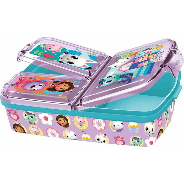Sandwichera Safta Multiple Gabby S Dollhouse Party 60x160x125 mm Sandwichera Safta Multiple Gabby S Dollhouse Party 60x160x125 mm