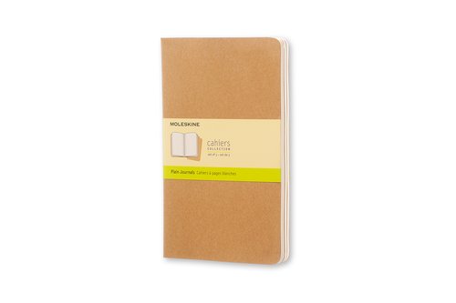 Cuaderno Moleskine Cahier 13X21 80H Lisa Marron Kraft Set De 3 Cuaderno Moleskine Cahier 13X21 80H Lisa Marron Kraft Set De 3