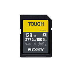 Sony Tarjeta de memoria SDXC Tough series 128GB UHS-II U3 V30 Clase 10