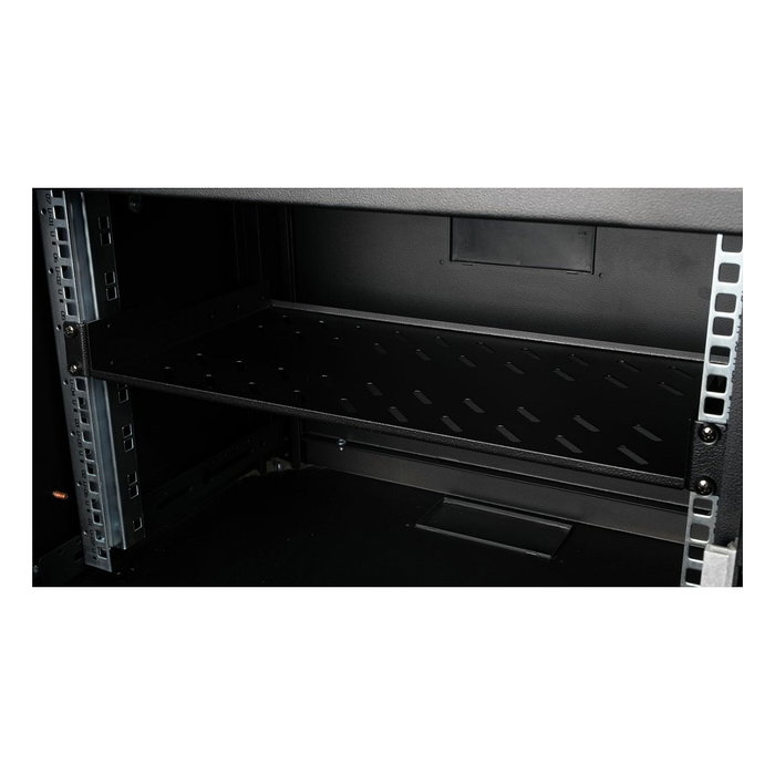 EQUIP Cajón metálico para rack 19 pulg 1U Negro EZFS-19-1-40-B