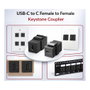 EQUIP Módulo Keystone-Koppler USB 3.2 Gen2 USB-C a USB-C 769404
