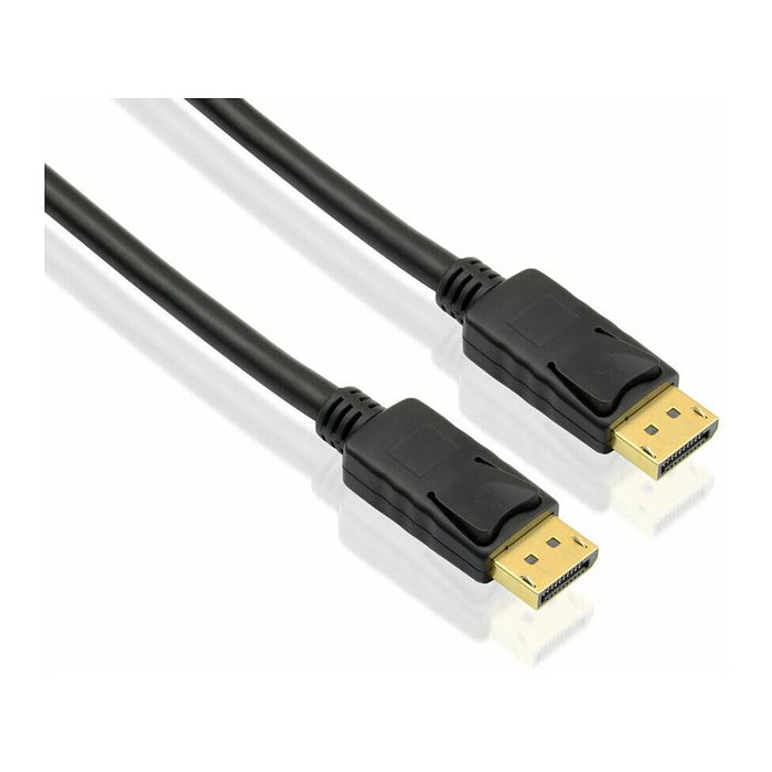 Helos Cable DisplayPort a DisplayPort 4K 3,0m negro Helos Cable DisplayPort a DisplayPort 4K 3,0m negro