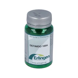 ERLINGEN Base Definido 100A 60 Comp. - Complemento Alimenticio con Cardo Santo, Nogal, Romero y Plantas