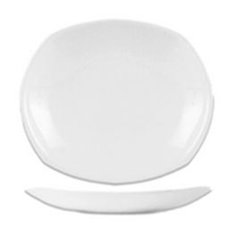 STEELITE Fuente Oval Taste Alta Vajilla Blanca 30 x 25.5 cm (Set de 6)