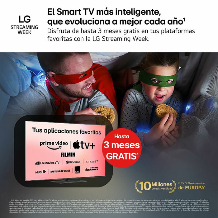 LG Smart TV 75 pulgadas 4K Ultra HD UHD AI 75UA75006LA Negro