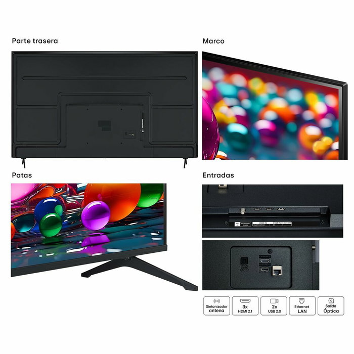 LG Smart TV 75 pulgadas 4K Ultra HD UHD AI 75UA75006LA Negro